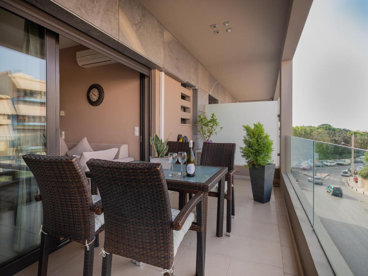 Onyx City Center Apartment With Parking Heraclión Exterior foto